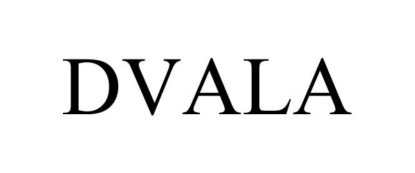 Trademark Logo DVALA