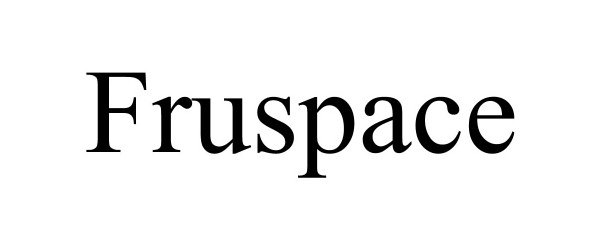 Trademark Logo FRUSPACE