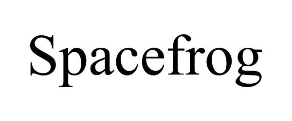 Trademark Logo SPACEFROG