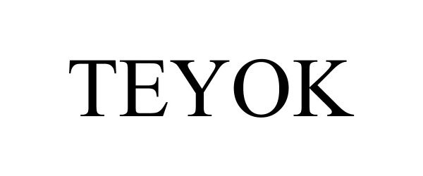 Trademark Logo TEYOK