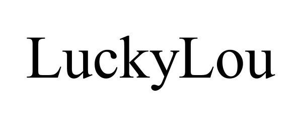 Trademark Logo LUCKYLOU