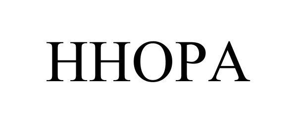 Trademark Logo HHOPA