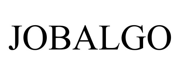 Trademark Logo JOBALGO