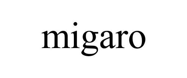 Trademark Logo MIGARO