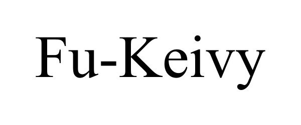 Trademark Logo FU-KEIVY