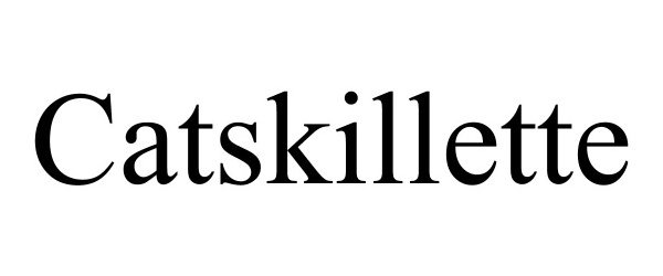 Trademark Logo CATSKILLETTE