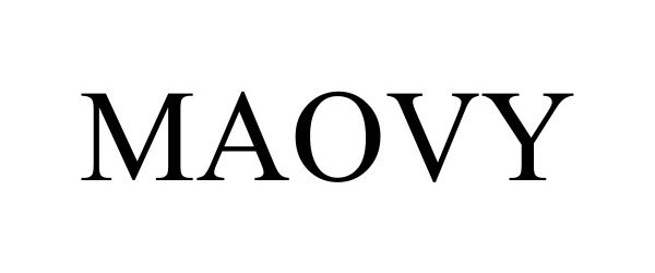 Trademark Logo MAOVY