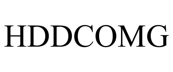 Trademark Logo HDDCOMG