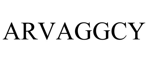 Trademark Logo ARVAGGCY