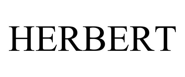 Trademark Logo HERBERT