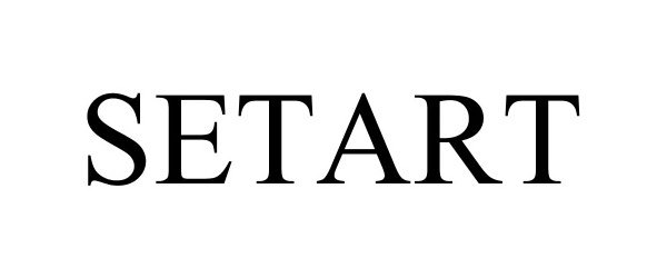 Trademark Logo SETART