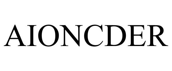 Trademark Logo AIONCDER