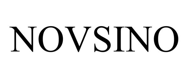 Trademark Logo NOVSINO