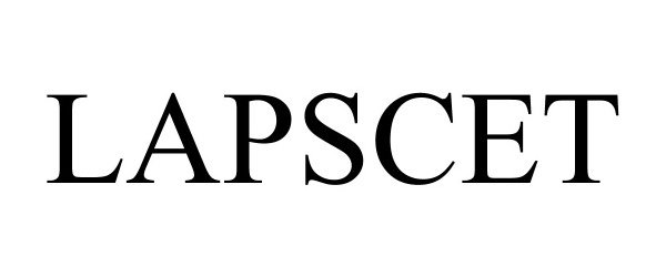 Trademark Logo LAPSCET