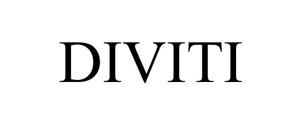 Trademark Logo DIVITI