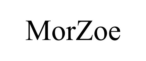 Trademark Logo MORZOE