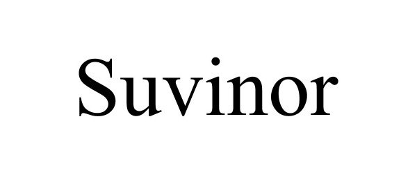 Trademark Logo SUVINOR