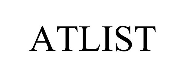 Trademark Logo ATLIST