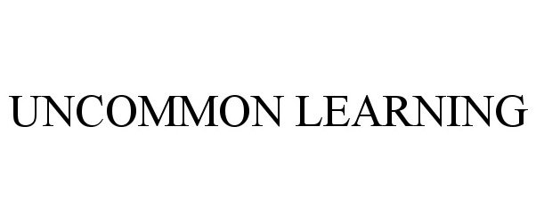  UNCOMMON LEARNING