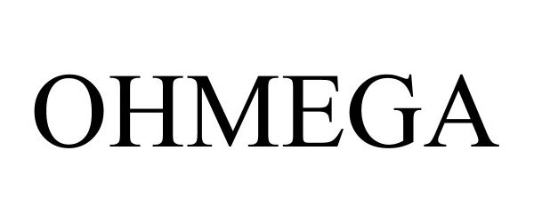 Trademark Logo OHMEGA