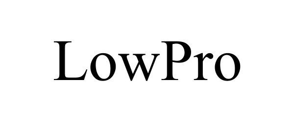 Trademark Logo LOWPRO