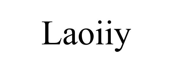 Trademark Logo LAOIIY