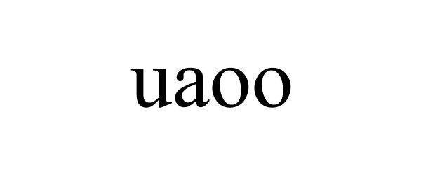 Trademark Logo UAOO
