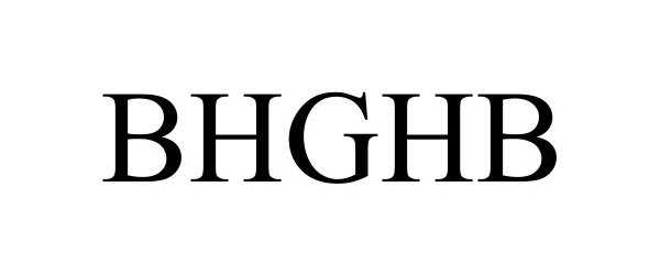 Trademark Logo BHGHB