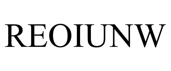 Trademark Logo REOIUNW