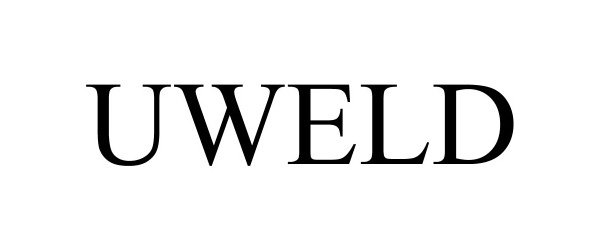 Trademark Logo UWELD