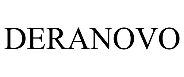 Trademark Logo DERANOVO
