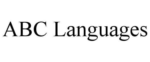  ABC LANGUAGES