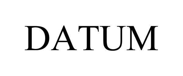 Trademark Logo DATUM