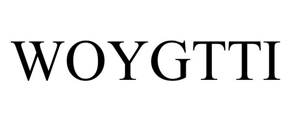 Trademark Logo WOYGTTI