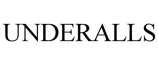 Trademark Logo UNDERALLS