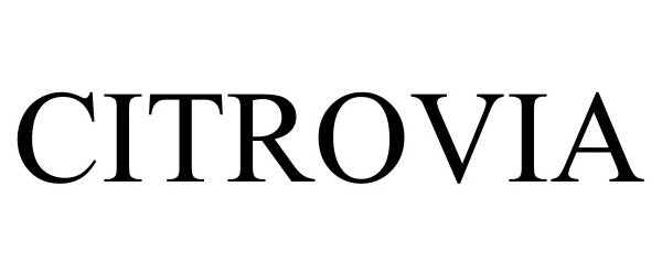 Trademark Logo CITROVIA