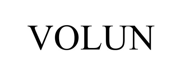 Trademark Logo VOLUN