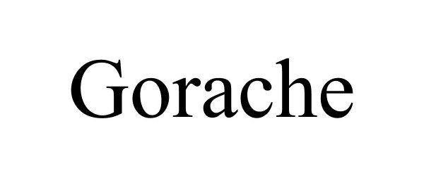 Trademark Logo GORACHE