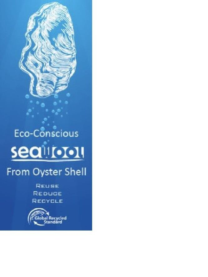 Trademark Logo ECO-CONSCIOUS SEAWOOL FROM OYSTER SHELL REUSE REDUCE RECYCLE GLOBAL RECYCLE STANDARD