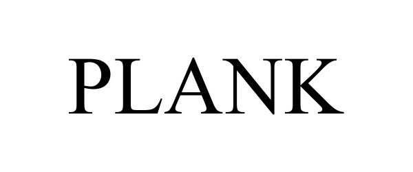 Trademark Logo PLANK