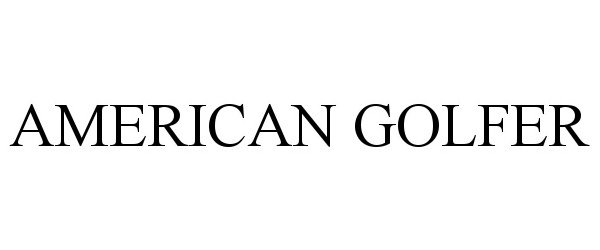 Trademark Logo AMERICAN GOLFER