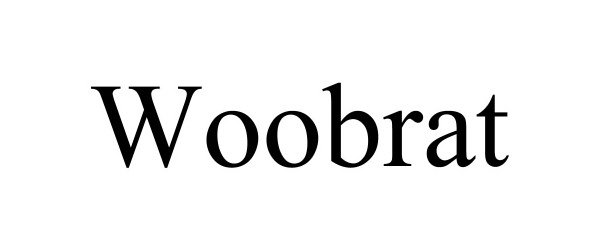 Trademark Logo WOOBRAT