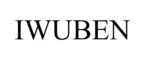 Trademark Logo IWUBEN