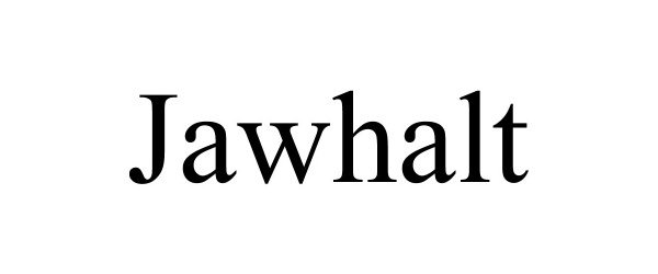 Trademark Logo JAWHALT