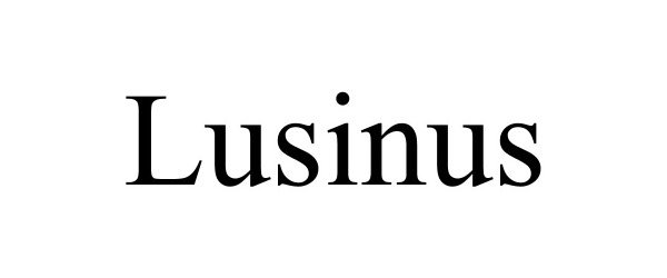 Trademark Logo LUSINUS