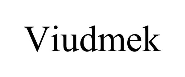 Trademark Logo VIUDMEK