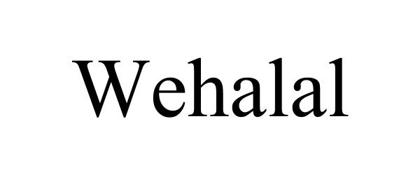 Trademark Logo WEHALAL