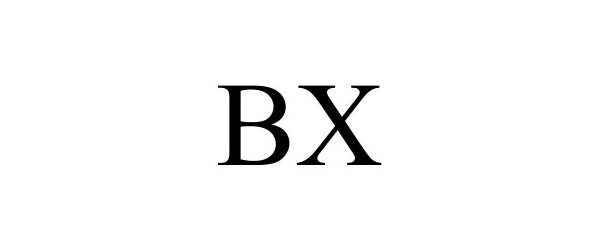 Trademark Logo BX