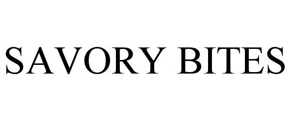 Trademark Logo SAVORY BITES