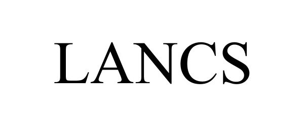 Trademark Logo LANCS